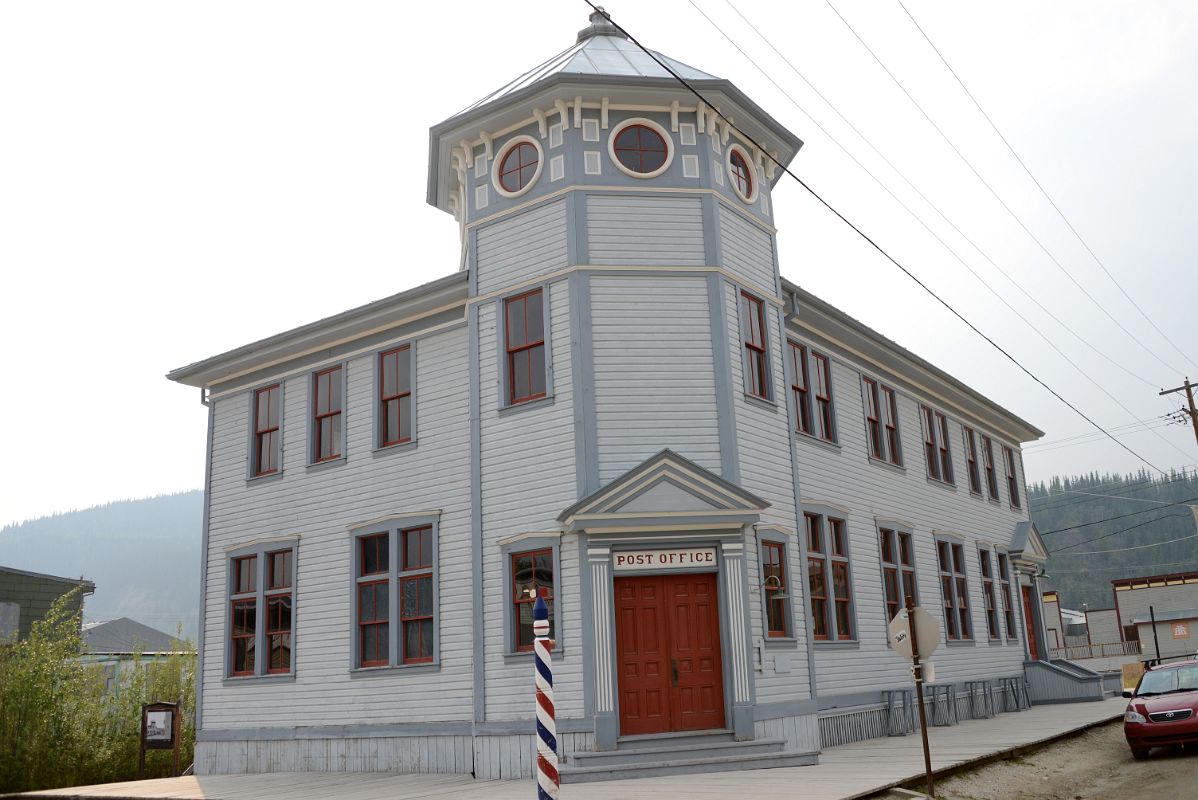 21 The Old Post Office Was Built In 1900 In Dawson City Yukon